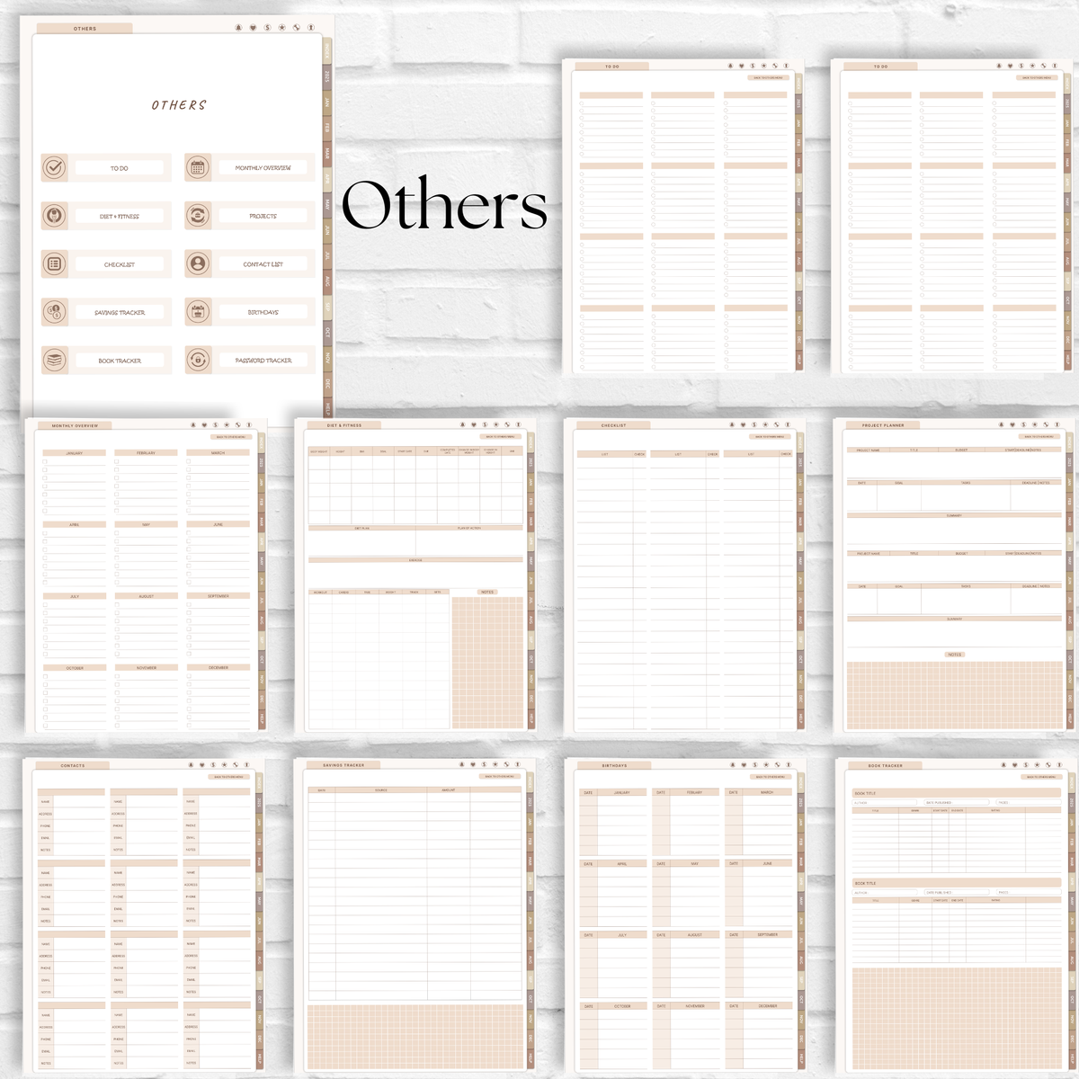 Ultimate yearly planner
