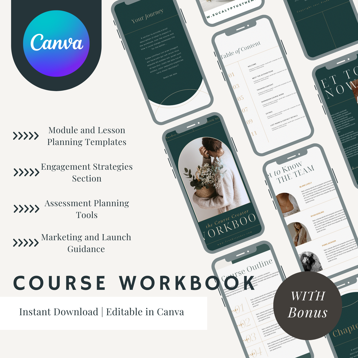 Course Creation Workbook Template
