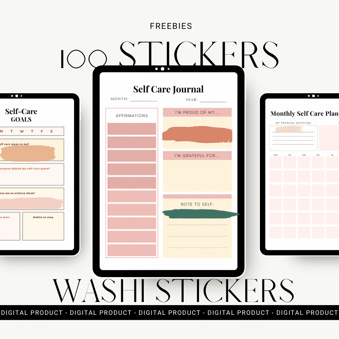 Self-Care & Wellness Planner