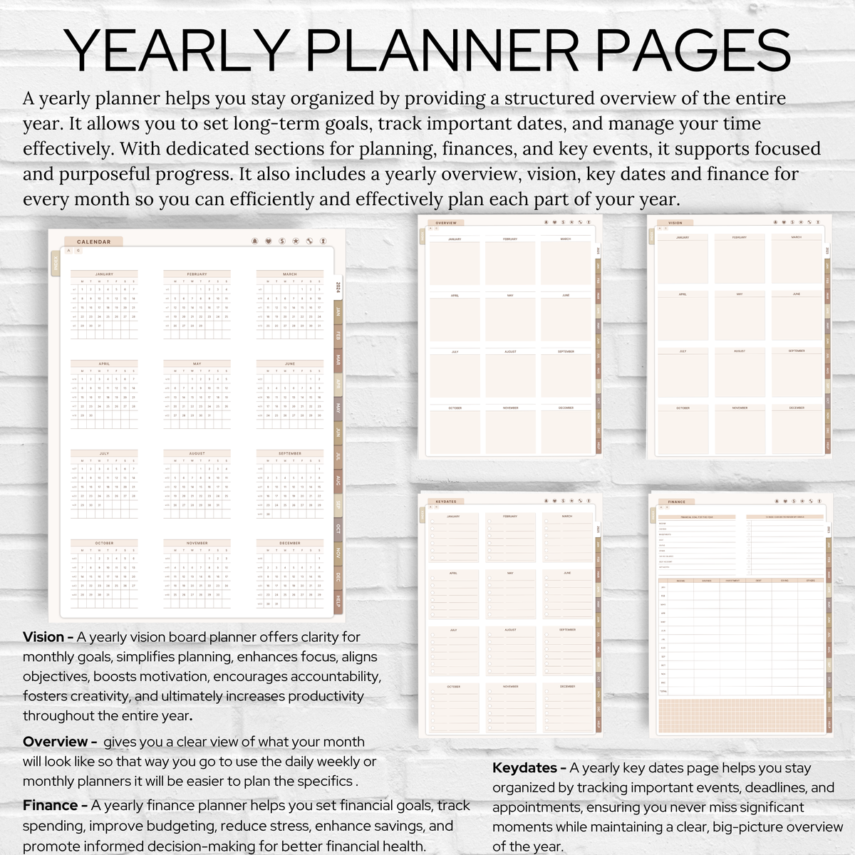 Ultimate yearly planner