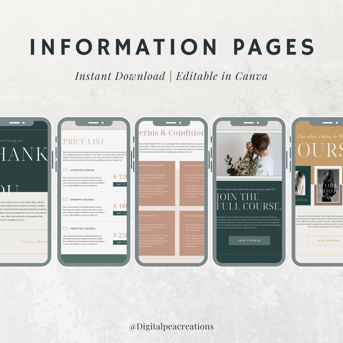 Course Creation Workbook Template