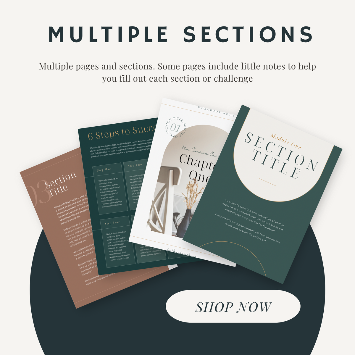 Course Creation Workbook Template
