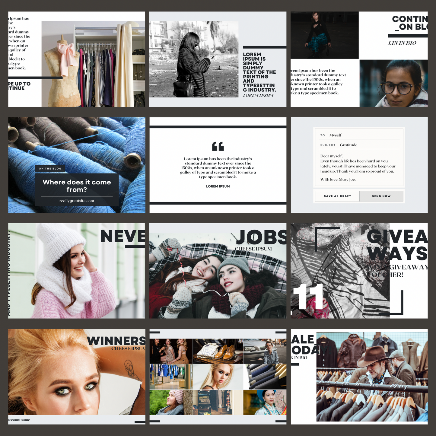 Vienna Twitter Templates | 30 Editable Canva Designs | Instant Download