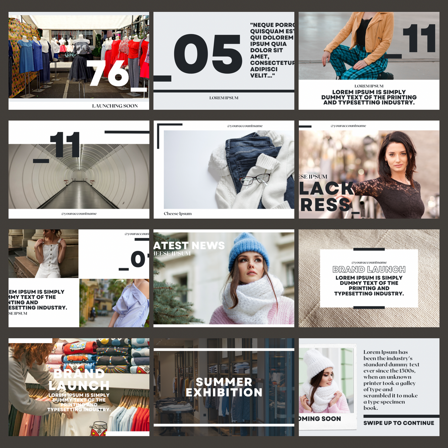Vienna Twitter Templates | 30 Editable Canva Designs | Instant Download